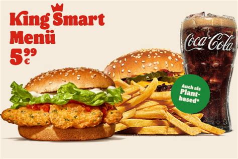 burger king smart menü